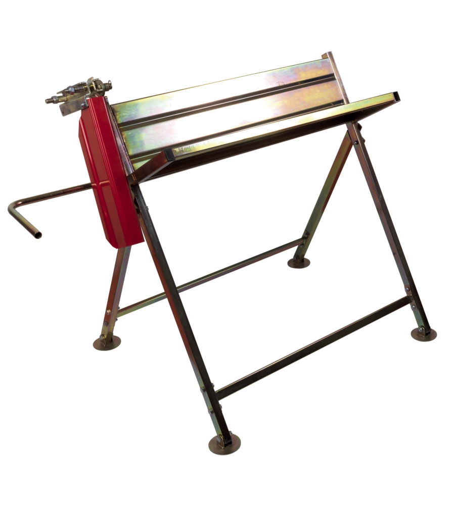 CAVALLETTO TAGLIALEGNA RIBIMEX CON PORTA MOTOSEGA, 80X74X86 CM